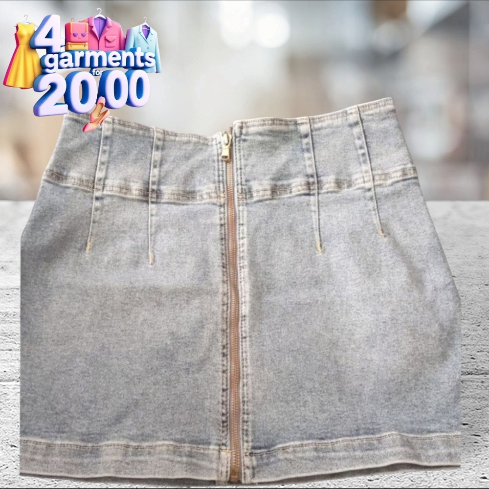 We the free by free people denim skirt size 30